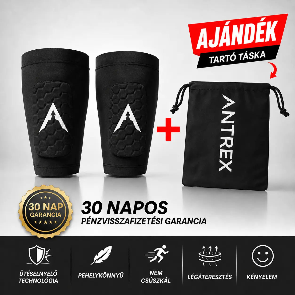 ANTREX Felhúzható Sípcsontvédő